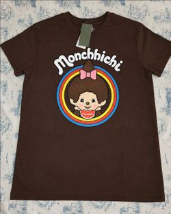 Monchhichi Graphic T-Shirt Brown