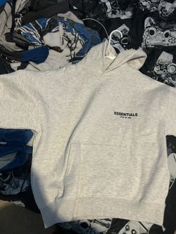Essentials Light Oatmeal Hoodie