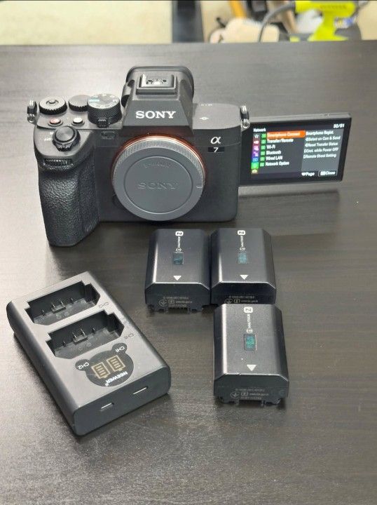 Sony A7iv Camera 