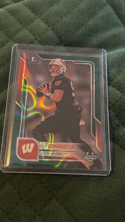 Billy Edwards Jr. Bowman Chrome 1st Trading Card