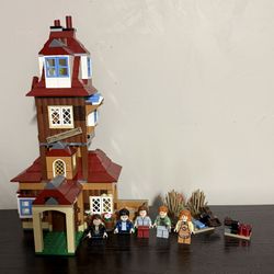 LEGO Harry Potter 4840 The Burrow Near Complete 2010 Missing One Figure