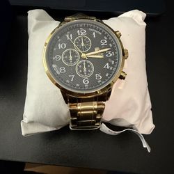Montres Prestige X Invicta Gold Chronograph Watch – Brand New w/ Box