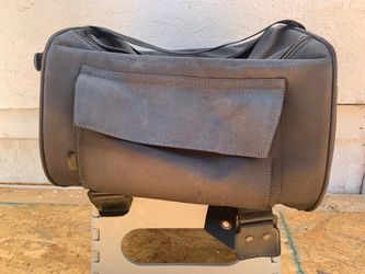 OEM BMW Motorrad Softcase Rear Tail Bag Set (22L) with Mounting Plate & Mint Liner - Fits R1150R R1100R R850R K1200RS
