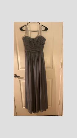 Gray/Silver Prom Dress