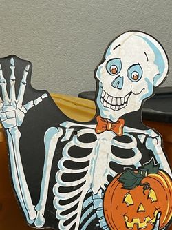 Vintage Halloween Yard Art