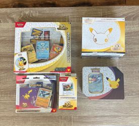 New Pokemon 30th Celebration Cards Bundle