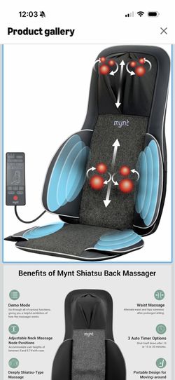 Back-chair massager-new with box
