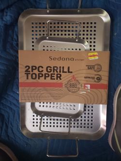 Sedona 2-piece grill toppers