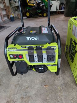 Ryobi 3700 watt gas generator