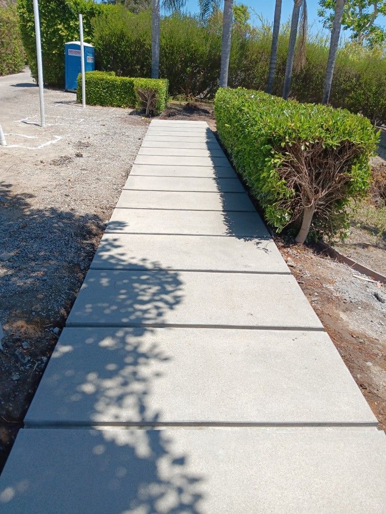 Concrete Walkway