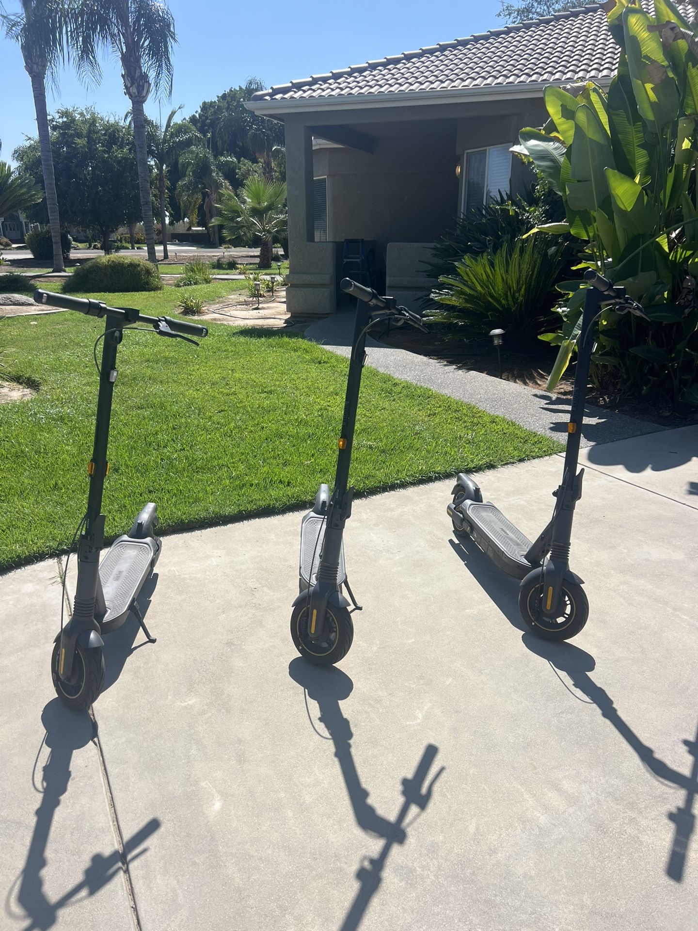3 Segway Max G2 Electric Scooters