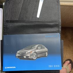 HONDA CIVIC 2011 BOOKS 