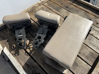 BMW E32/E34 Rear Center Armrest w/ Headrests