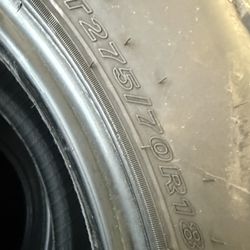 LT275/70/18 NEXEN (2 Tires) $60.00/ Both 