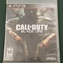 PS3 COD BLACK OPS