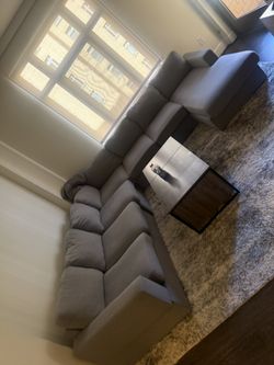 Couch, Table and Rug