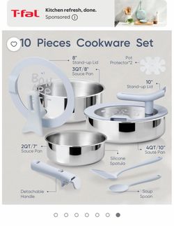 10 pieces cookware set