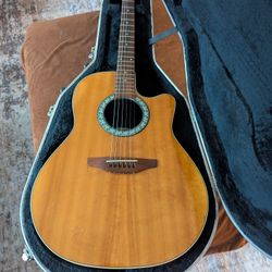 Balladeer Ovation Acoustic/Electric Guitar 