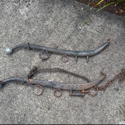 Antique Steel Horse Hames / Horse Collar