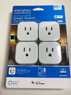Enbrighten Mini Plug in WI FI Smart Stwitch