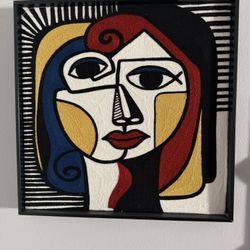 Fabric Wall Art Picasso Style