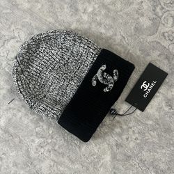 Black And Grey Beanie