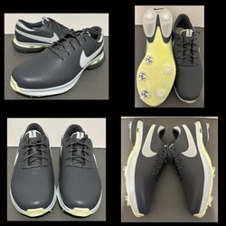 Nike Air Zoom Victory Tour 3 Iron Grey Silver Men's 11 Golf Shoes NEW NO BOX!