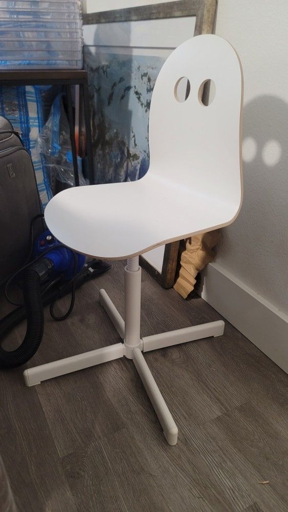 VALFRED / SIBBEN Children's desk chair, birch/white - IKEA