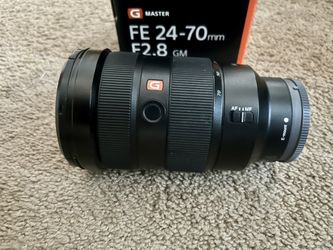 Sony 24-70mm f/2.8 GM Lens – Excellent Condition- $950