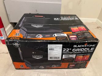 Brand new Black Stone 22” griddle
