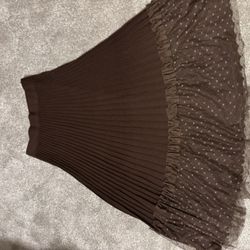 Cute Brown Skirt 