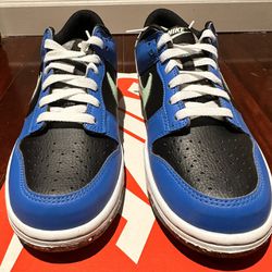 Nike Dunk Low Crater Blue Black (GS) size 6Y