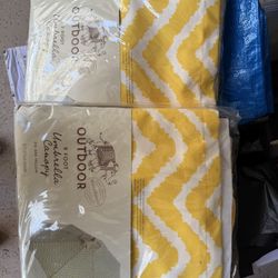 Outdoor Umbrella Canopy X 2