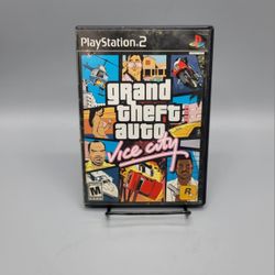 Grand Theft Auto Vice City (Sony PlayStation 2, 2002) PS2