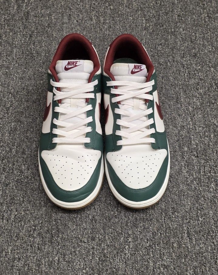 Nike Dunk Low Gorge Green Team Red Men’s Shoe Size 12 FB7160-161