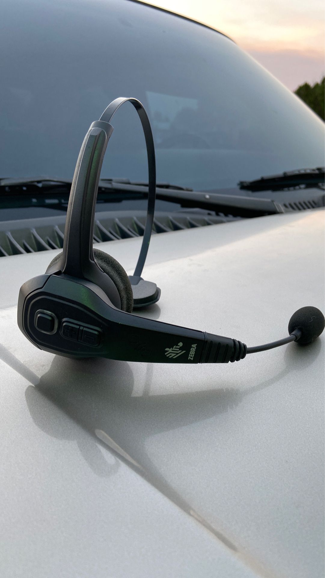 Zebra Bluetooth headset