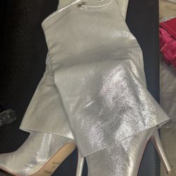 Metallic Boots