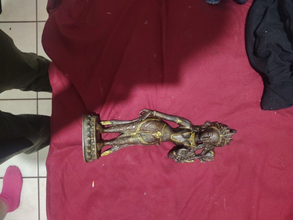 
Exotic India Art
Exotic India Art Namaste Tara Tibetan Buddhist Deity Brass Statue