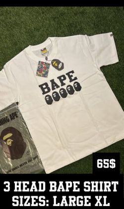 3 Head Bape Shirt 