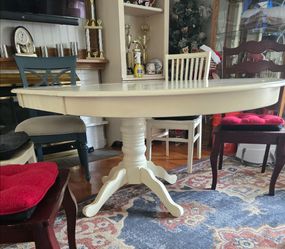Pier One Dining  Table & 6 Pier One Chairs