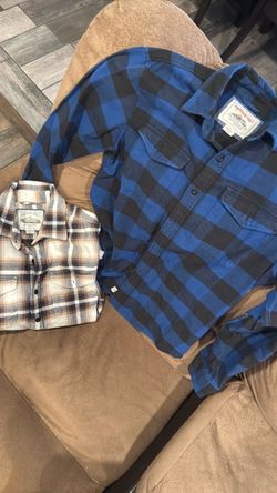 American Eagle Flannel Shirts Bundle (2)