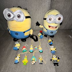 Minions bundle includes Despicable me Jerry plush backpack 15”