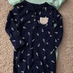 Baby Boy Sleep Sacks/Nightgowns