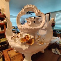 Ceramic Dual Spout Kettle