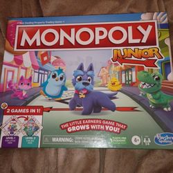 $15 New Monopoly Junior 