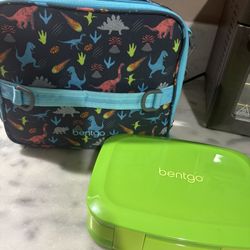 Bento Lunch Box and Lunch Bag 