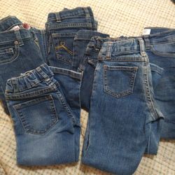 Little Girls Jeans Lot