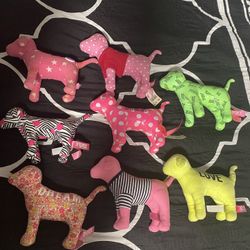 Pink Victoria Secret Dog Plushies Sets