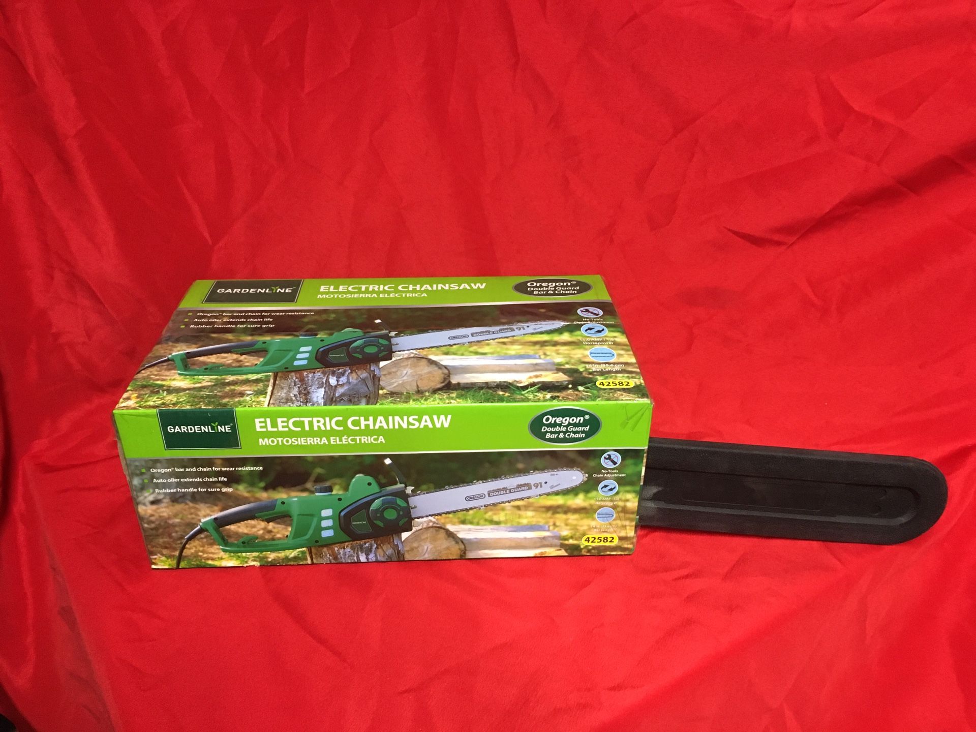 Electric Chainsaw 14 inch Bar Gardenline 42582 New in box $25.00
