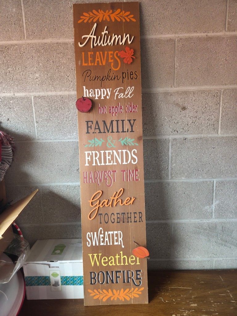 Fall Sign